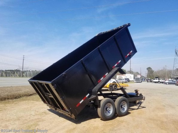 2024 Down 2 Earth 7x14 48 high side Low Pro dump trailer w ramps available in Byron, GA