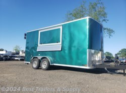 2024 Covered Wagon 7X16 concession trailer w sinks and power