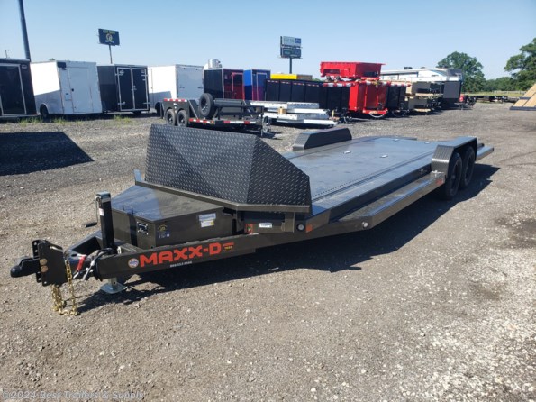 2024 MAXX-D N6X deluxe carhauler trailer 7 x 24 available in Byron, GA