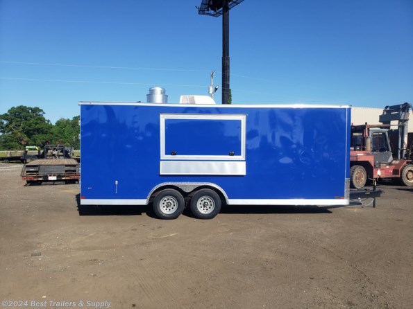 2024 Covered Wagon 8x20 concessiont railer with sinks power and hood available in Byron, GA