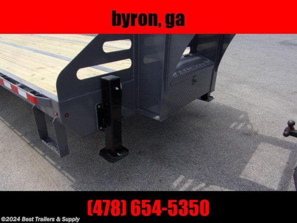 2024 Midsota 102 X 32 Gooseneck hdy power dove tailer flatbed t available in Byron, GA