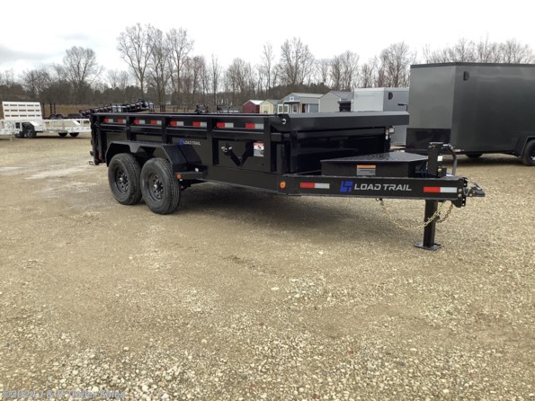 2024 Load Trail DL 83" x 14' Tandem Axle Dump Low-Pro Dump Trailer available in Orrville, OH