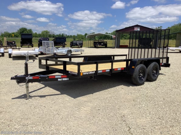 2024 Triple Crown Utility 83X16TA 9990 GVWR available in Orrville, OH