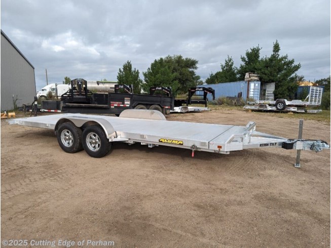 2024 Aluma 8222-14K-Tilt 22' Aluminum Tiltbed Car Hauler Trailer