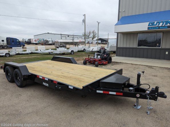 2024 Midsota 82x18 car hauler trailer available in Perham, MN