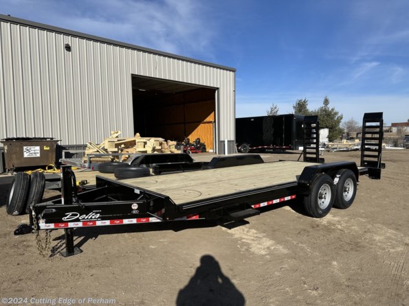 2024 Delta 20' equipment trailer available in Perham, MN