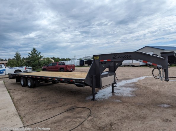 2024 Delta 102x32 flatbed gooseneck available in Perham, MN