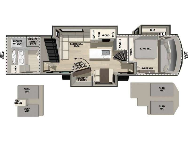 New 2027 Forest River Cedar Creek Cottage 40CBK available in Bunker Hill, Indiana
