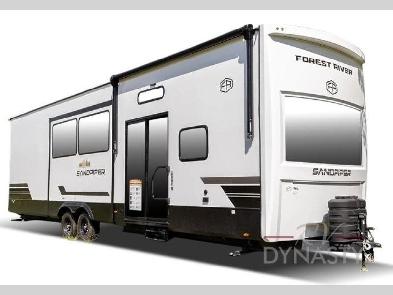 New 2026 Forest River Sandpiper Destination Trailers 396RKLR available in Bunker Hill, Indiana