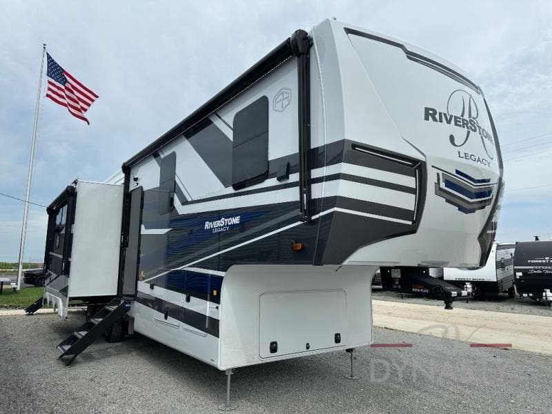 New 2026 Forest River RiverStone 44DBL available in Bunker Hill, Indiana