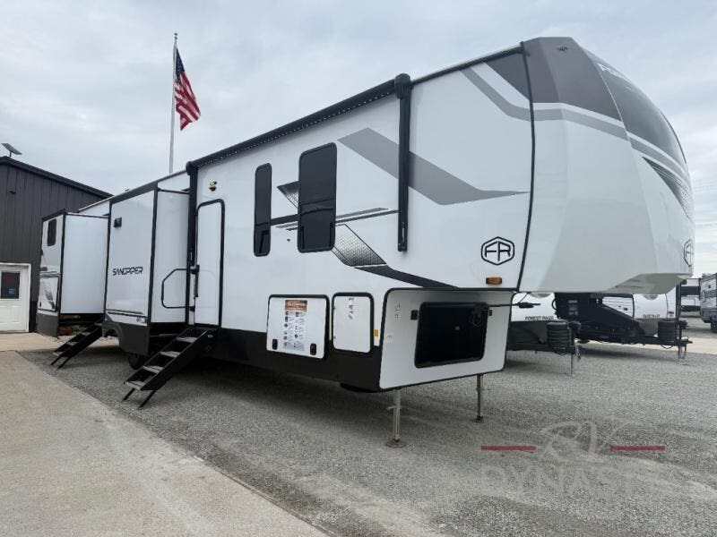 New 2026 Forest River Sandpiper 3844QUAD available in Bunker Hill, Indiana