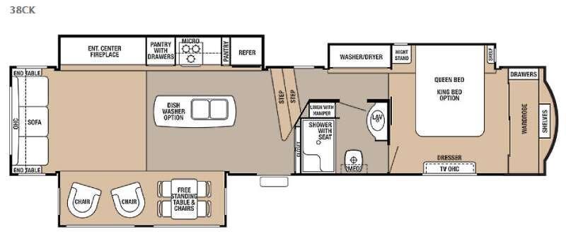 Used 2015 Forest River Cedar Creek 38CK available in Bunker Hill, Indiana