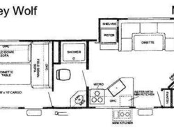 New 2027 Forest River Cherokee Grey Wolf 28RRTS available in Bunker Hill, Indiana