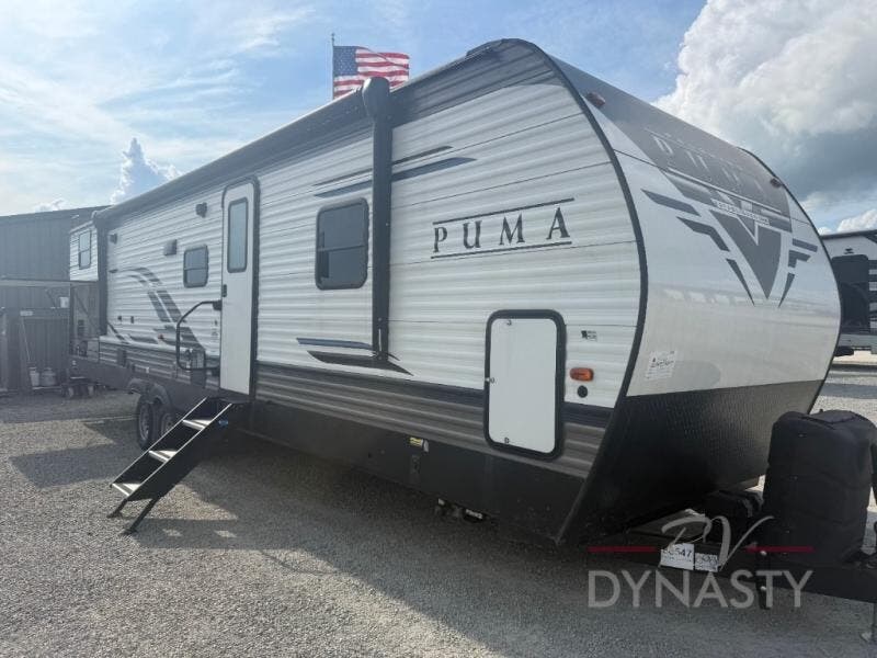 Used 2021 Palomino Puma 32RBFQ available in Bunker Hill, Indiana
