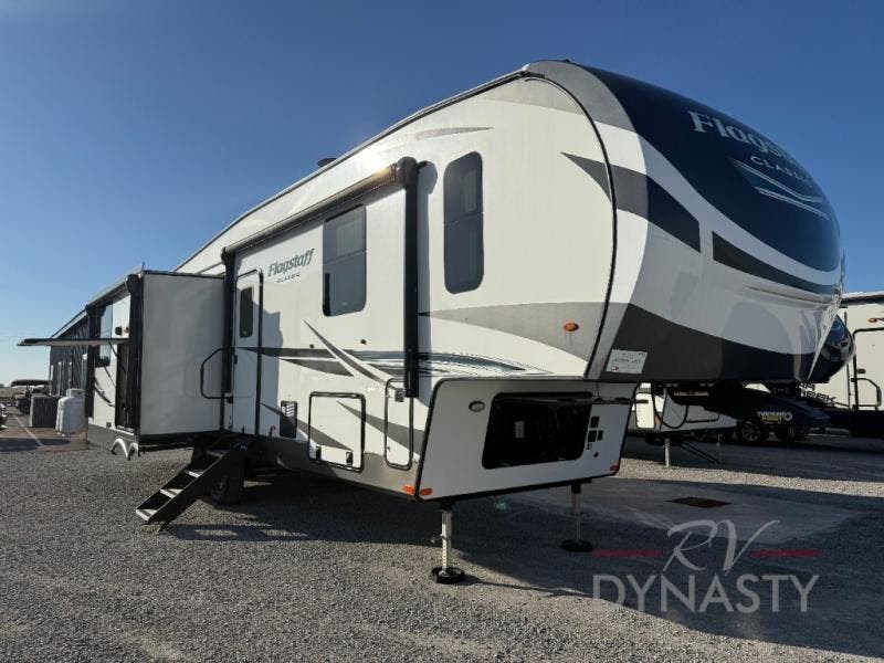 Used 2023 Forest River Flagstaff Classic 8529RKSB available in Bunker Hill, Indiana