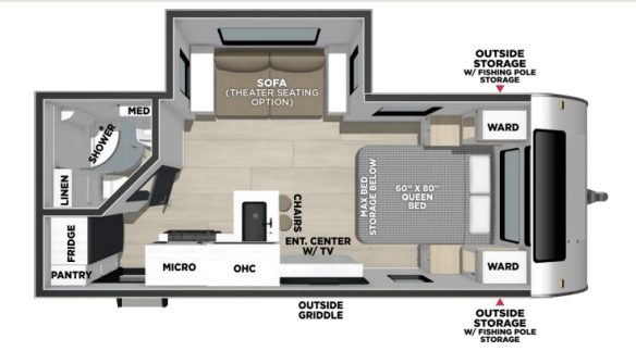 New 2027 Coachmen Freedom Express Ultra Lite 183RBS available in Bunker Hill, Indiana