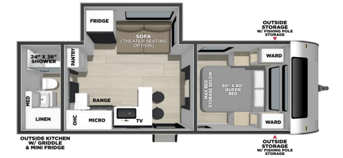 New 2027 Coachmen Freedom Express Ultra Lite 193RBS available in Bunker Hill, Indiana