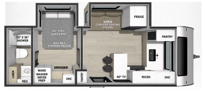 New 2027 Coachmen Freedom Express Ultra Lite 230FKDS available in Bunker Hill, Indiana