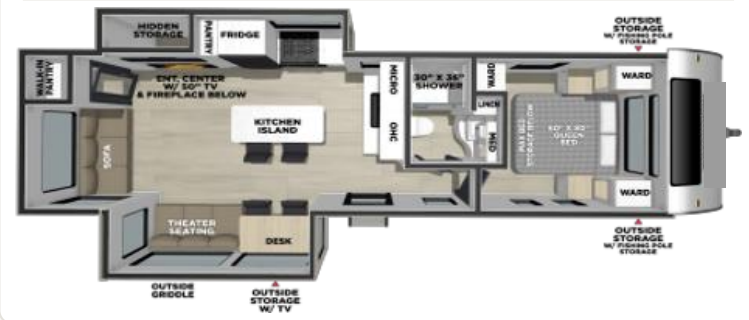 New 2027 Coachmen Freedom Express Ultra Lite 322RLDS available in Bunker Hill, Indiana