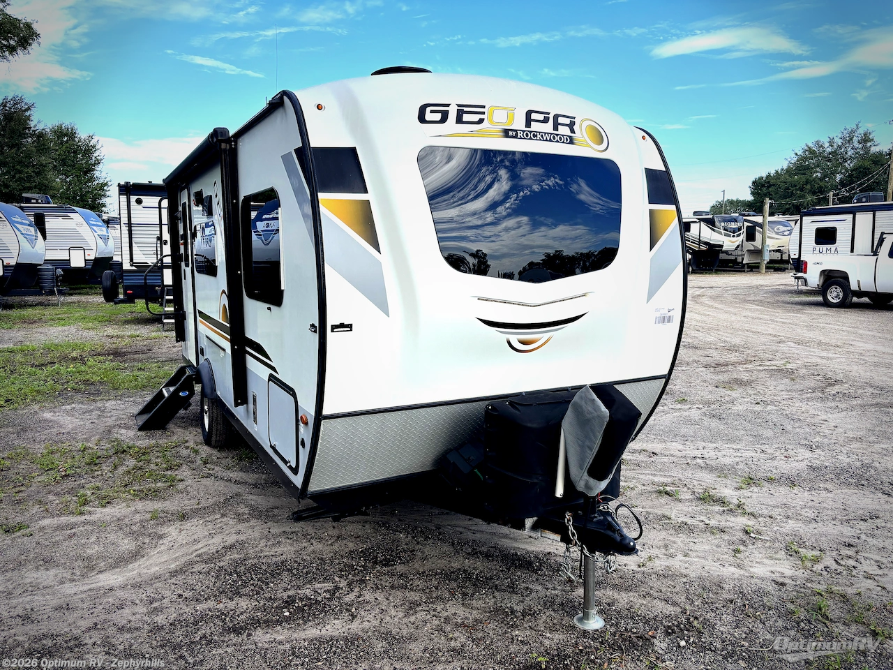 Used 2020 Forest River Rockwood Geo Pro 19FBS available in Zephyrhills, Florida