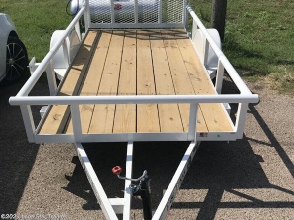 2024 East Texas Trailers | 5x10 | Utility Pipetop | 1-3.5k Axle | White | B available in Lacy Lakeview, TX