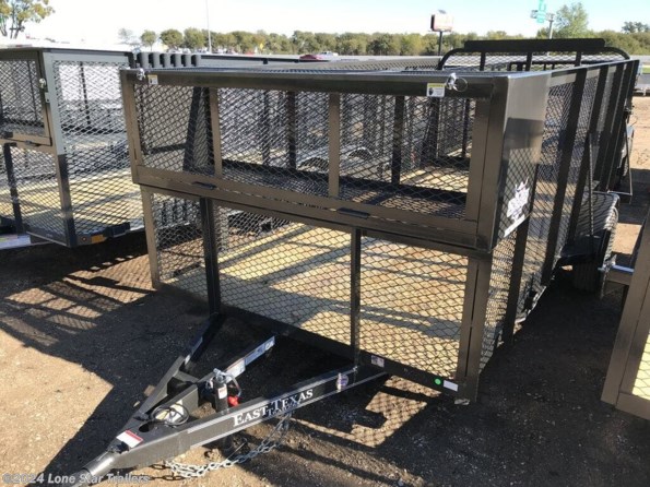 2024 East Texas Trailers | 6.5x14x4 | Landscape + | 1-3.5k Axle | Black | G available in Lacy Lakeview, TX