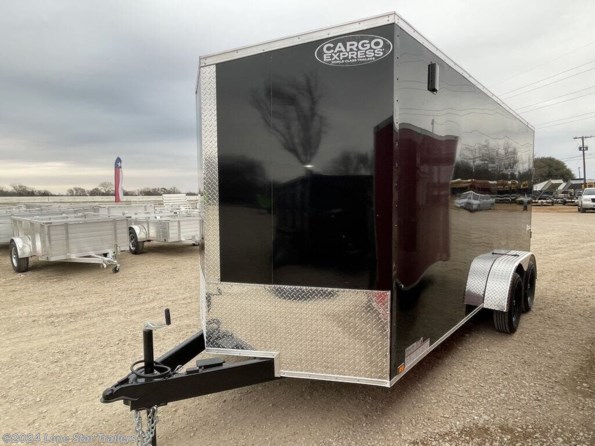 2024 Cargo Express XL | 7x14 |  SE Enclosed | 2-3.5k Aes | Black | Ramp available in Lacy Lakeview, TX