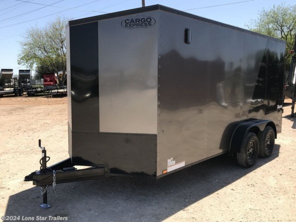 2024 Cargo Express XL | 7x16 |  SE Enclosed | 2-3.5k Aes | 2 Tone BlkOut available in Lacy Lakeview, TX