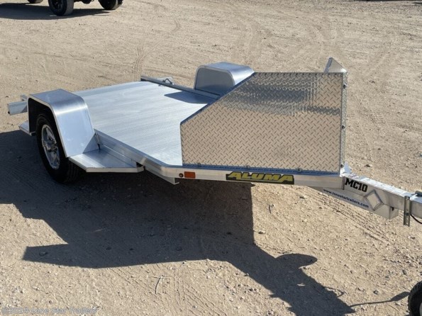 2025 Aluma MC10 |  Motorcycle Trailer | 1-2k Axle | Ramp available in Lacy Lakeview, TX