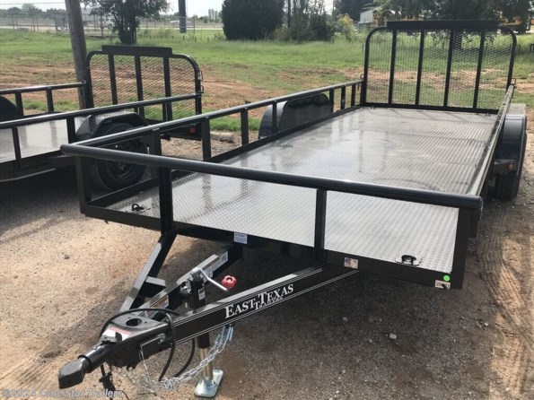 2024 East Texas Trailers | 7x20 | Utility Pipetop Steel Deck | 2-3.5k Axles available in Lacy Lakeview, TX