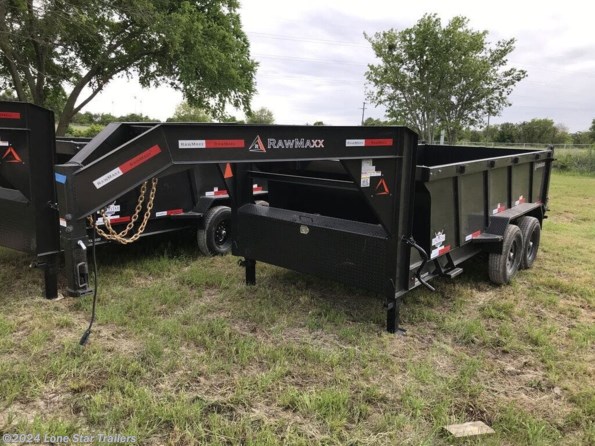 2024 Miscellaneous RawMaxx Trailers | 7x14x3 | GN Dump | 2-7k Axles | available in Lacy Lakeview, TX