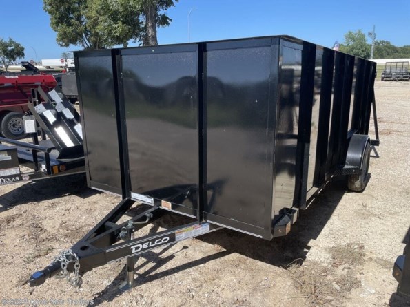 2021 Delco | 77x14x4 | Landscape | 1-3.5k Axle | Black | Gate available in Lacy Lakeview, TX