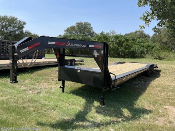 2023 RawMaxx | 8.5x40 | GN Equipment Hauler | 2-7k Axles | Blac available in Lacy Lakeview, TX