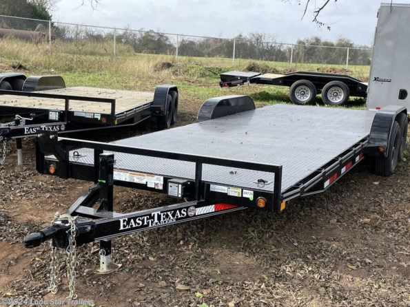 2024 East Texas Trailers | 7x22 | Steel Car Hauler | 6k axles | Black | Sli available in Lacy Lakeview, TX