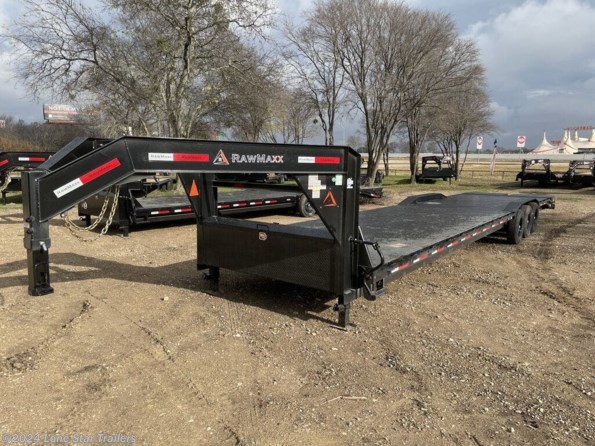 2024 RawMaxx | 8.5x40 | GN Steel Equip Hauler | 3-7k Axles | Bl available in Lacy Lakeview, TX