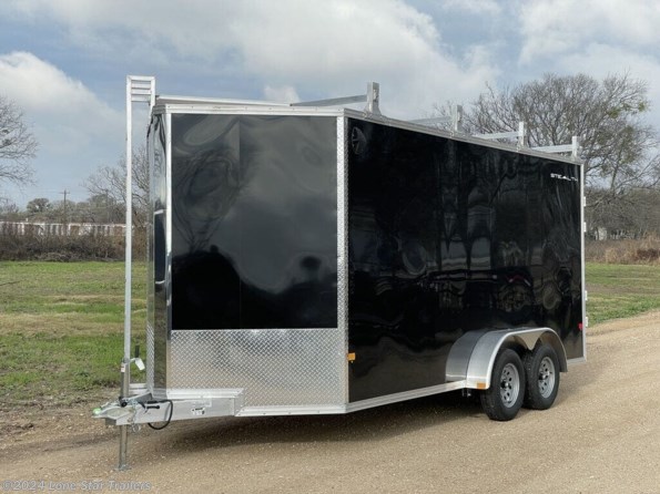 2024 Stealth | 7x16 | Ultimate Contractor | 2-3.5k Axles | Blac available in Lacy Lakeview, TX