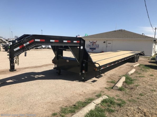 2024 Delco | 8.5x40 | GN Flatbed | 2-12k Axles w/ Hydraulic D available in Lacy Lakeview, TX