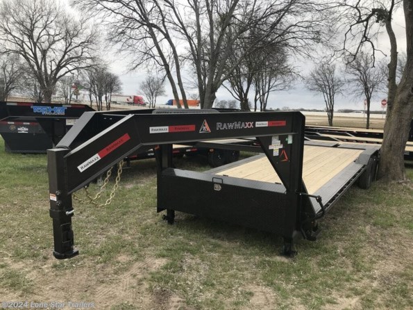 2024 RawMaxx | 8.5x26 | GN Carhauler | 2-7k axles | Maxx Ramps available in Lacy Lakeview, TX