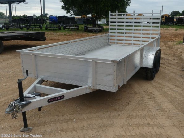 2023 PRIMO | 7x16 | 18HSS Tubetop Utility | 2-3.5k Axles | Al available in Lacy Lakeview, TX