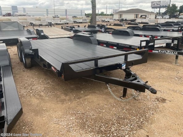 2024 GR | 82x18 | Steel Car Hauler | 2-35k axles | Black | available in Lacy Lakeview, TX