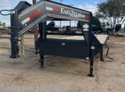 2024 East Texas Trailers | 8.5x40 | GN Flatbed | 2-8k Axles | Monster Ramp