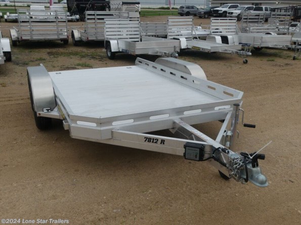 2025 Aluma 7812 |  Utility | 2-35k Axles | Slide N Ramps available in Lacy Lakeview, TX