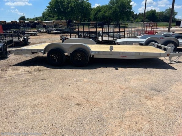 2024 GR | 83x18 l Car Hauler | 2-35k axles | Silver | Slid available in Lacy Lakeview, TX