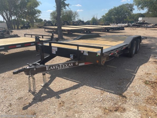 2024 East Texas Trailers | 8.5x20 | Tilt Deck | 2-6k axles | Black available in Lacy Lakeview, TX