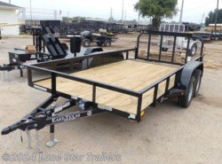 2024 East Texas Trailers | 7x14 | Utility Pipetop | 2-3.5k Axles | Black |