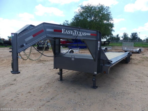 2024 East Texas Trailers | 8.5x32 | GN Equipment Hauler | 2-10k SS axles | available in Lacy Lakeview, TX