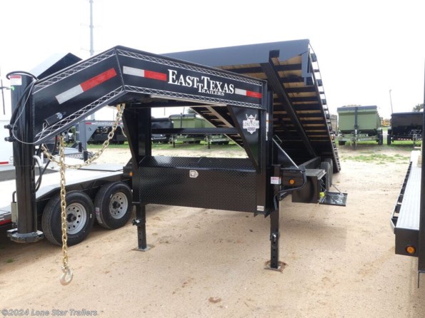 2024 East Texas Trailers | 8.5x30 | GN Deck Over Tilt | 2-7k Axles | Black available in Lacy Lakeview, TX