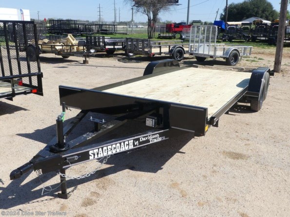 2024 Davidson Trailers | 7x20 | Car hauler | 2-35k axles | Black | Slide available in Lacy Lakeview, TX