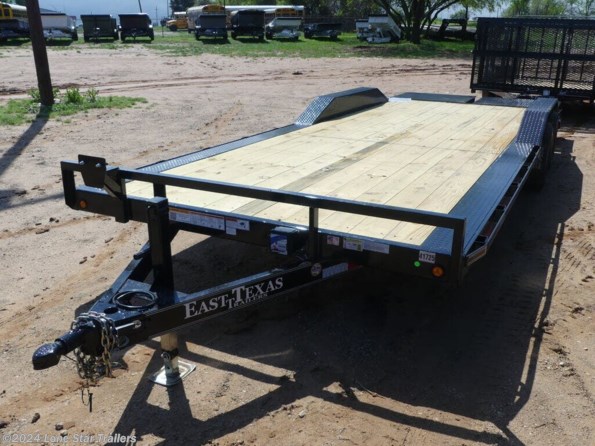 2024 East Texas Trailers | 8.5x24 | BP Carhauler | 2-6k axles | Black | Meg available in Lacy Lakeview, TX