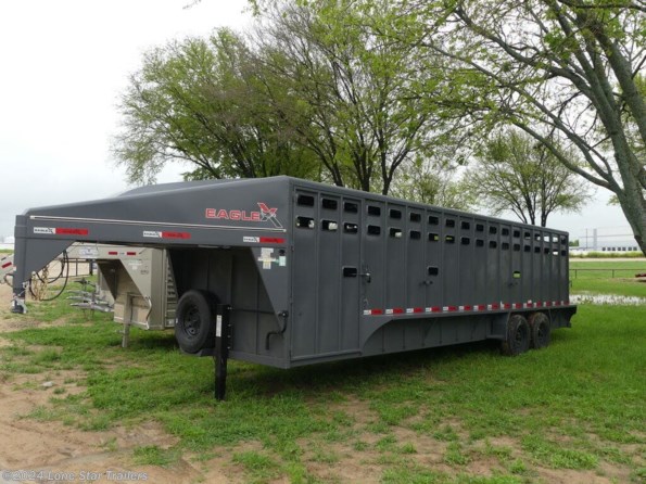 2024 Miscellaneous Eagle X Trailers | 6.8x28 | GN Stock | 2-8k axles available in Lacy Lakeview, TX